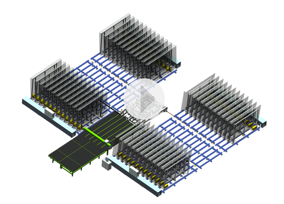 自动玻璃仓储系统