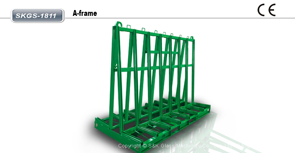 A字玻璃存放架